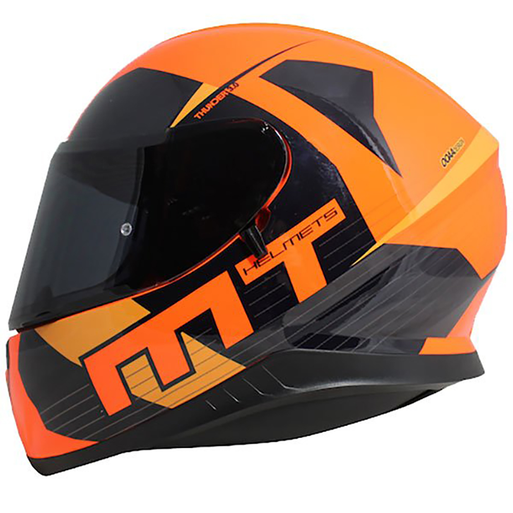 MT Helmets MT Thunder 3 Ray Orange & Navy